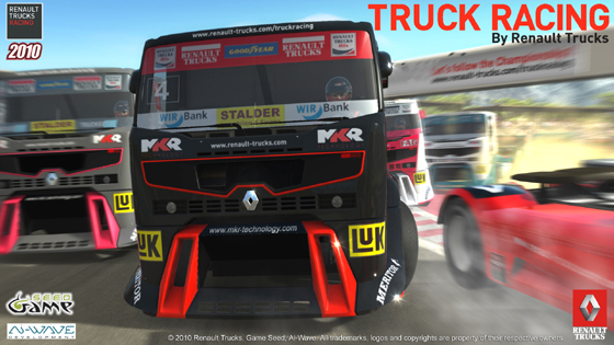 The new 2010 version of Truck Racing by Renault Trucks is out now 